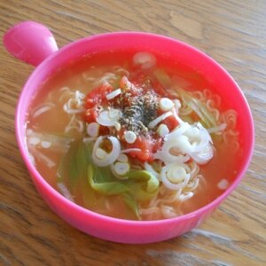 野菜たっぷり塩ラーメン☆